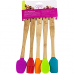 Core Kitchen Silikon Spatula Set (5 Para, Renkli)