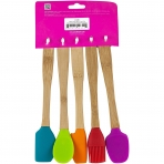 Core Kitchen Silikon Spatula Set (5 Para, Renkli)