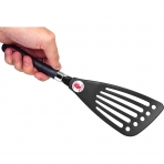 seki japan Naylon Delikli Spatula (Siyah)