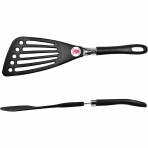 seki japan Naylon Delikli Spatula (Siyah)