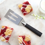 Rada Cutlery Paslanmaz elik Delikli Spatula(Gri)