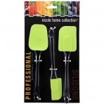 Nicole Home Collection Silikon Spatula Seti (Yeil, 3 Para)