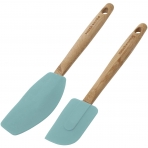 KitchenAid Silikon Spatula Set (2 Adet, Mavi)