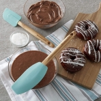 KitchenAid Silikon Spatula Set (2 Adet, Mavi)