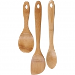 Joyce Chen Bambu Spatula Kak Set (3 Para)