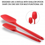 Patelai Silikon Spatula Seti (4 Para, Renkli)