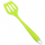 KUFUNG Silikon Delikli Spatula (Yeil)