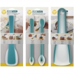 Wilton Silikon Spatula Seti (Yeil, 4 Para)