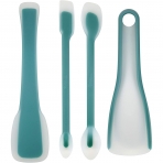 Wilton Silikon Spatula Seti (Yeil, 4 Para)