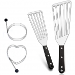 Homikit Metal Spatula Set (4 Para, Gm)