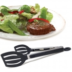 Norpro Silikon Delikli Spatula (Siyah)