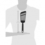 Winco Nylon Spatula (Siyah)