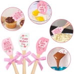 Huray Rayho Silicone Spatula Seti(3 Para, Pembe)