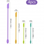 PCEEL Silikon Spatula Seti(4 Para, Renkli)