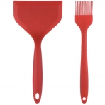 Epullzh Silikon Spatula Set (Krmz, 2 Para)