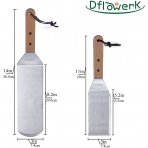 DflowerK Metal Spatula Set (3 Para)