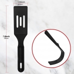 JoshKitchen Nylon Servis Spatulas(Siyah)