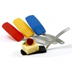 Norpro Kitchen Paslanmaz elik Spatula (Siyah)