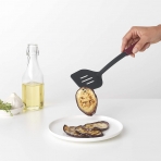 Brabantia Silikon Delikli Spatula(Siyah)