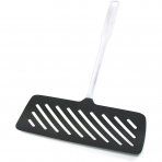 Norpro Silikon Delikli Servis Spatulas(Siyah)