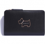 Radley London Heritage Dog Kadn Czdan (Medium, Siyah)