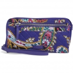 Vera Bradley RFID Kadn Czdan (Mavi)