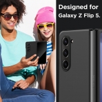 AICase Sararmaya Kar Galaxy Z Fold 5 Klf-Black