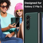 AICase Sararmaya Kar Galaxy Z Fold 5 Klf-Green