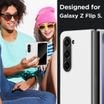 AICase Sararmaya Kar Galaxy Z Fold 5 Klf-White