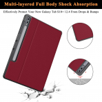 Soke Galaxy Tab S10/S9 Plus Standl Klf-Red