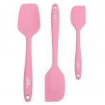 GA Homefavor Silikon Pembe Spatula Set (3 Para)