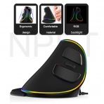 NPET V20-RGB Vertica Ergonomik Mouse