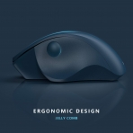 Jelly Comb Wireless Scrollball Ergonomik Mouse