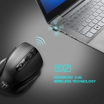 VicTsing Wireless Ergonomik Mouse and Mouse Pad