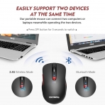 VicTsing Bluetooth Wireless Ergonomik Mouse