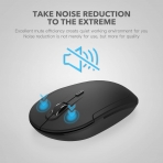 iClever Ergonomik Wireless Klavye Ve Mouse