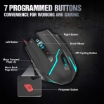 VersionTECH. T10 Gaming Kablolu Ergonomik Mouse(7200 DPI)