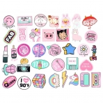 WOL HOME Pembe Sticker kartma (110 Adet)