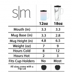 Simple Modern Termos Kupa (Rose Gold) (350ml)