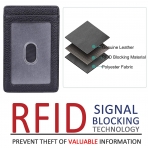 Kinzd RFID Engellemeli Erkek Minimal Kartlk