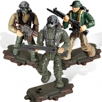 YEIBOBO Military Action Figr Set (6 Para)