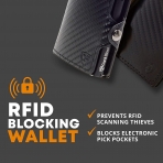 Conceal Plus RFID Engellemeli Erkek Kartlk (Siyah)