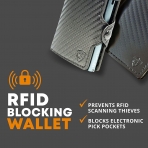 Conceal Plus RFID Engellemeli Erkek Kartlk (Siyah)