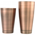 Barfly Shaker Kokteyl Tin Set (Antique Copper)