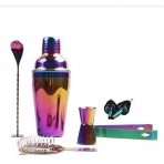 OVOY Paslanmaz elik Shaker Set (8 Para)(Rainbow)