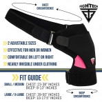 FIGHTECH Omuz Destei (Pembe)(X/XL)