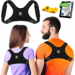 Evoke Pro Unisex XL Beden Dik Duru Korsesi (Siyah)