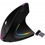 Funwaretech Bluetooth Vertical Ergonomik Mouse (Mor)