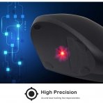 VHOB Bluetooth Dikey Ergonomik Mouse (Siyah)