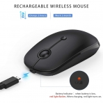 Jelly Comb 2.4G Wireless Mouse (Siyah)